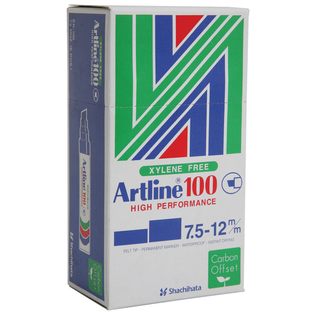 Dy-Mark - Artline Markers 100 Black | 12011001