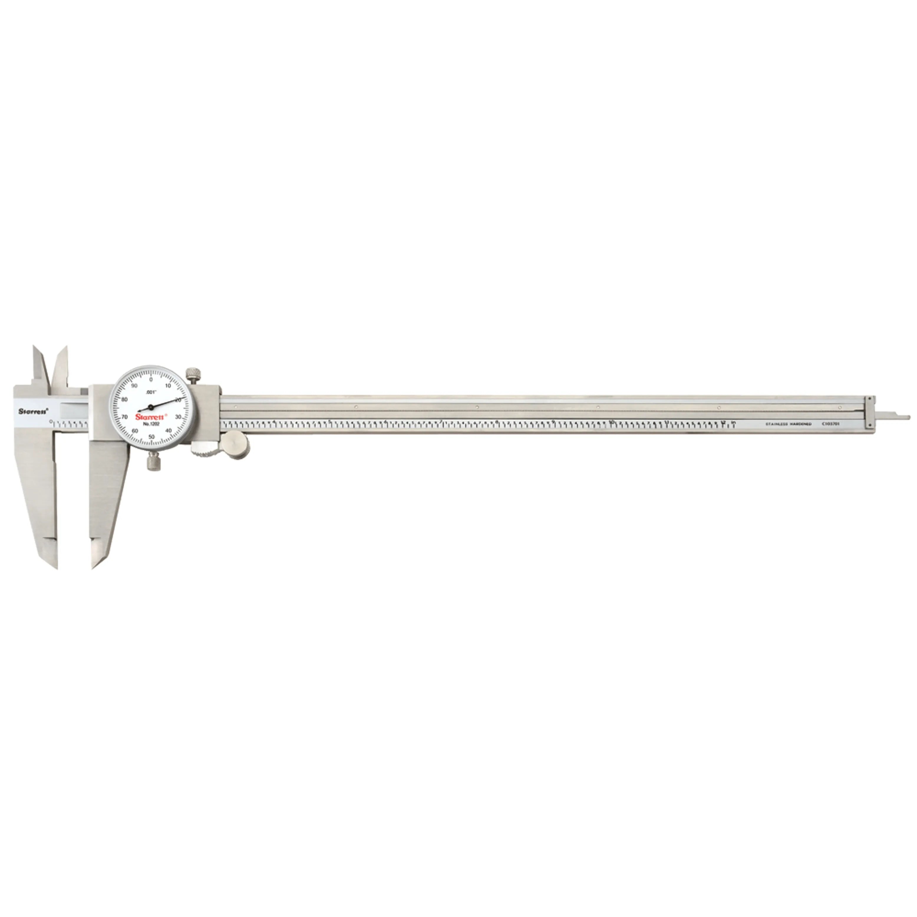 Starrett - Dial Caliper 0-12 .001 Graduations | 1202-12