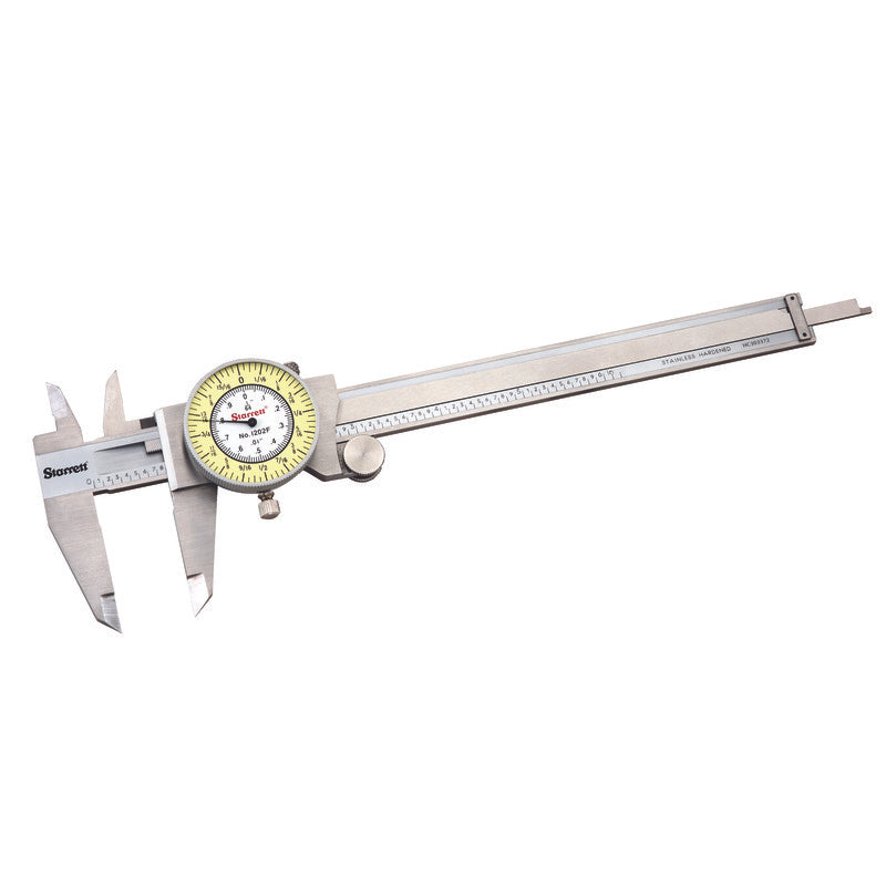 Starrett - Dial Caliper 6in Fractional Reading | 1202f-6