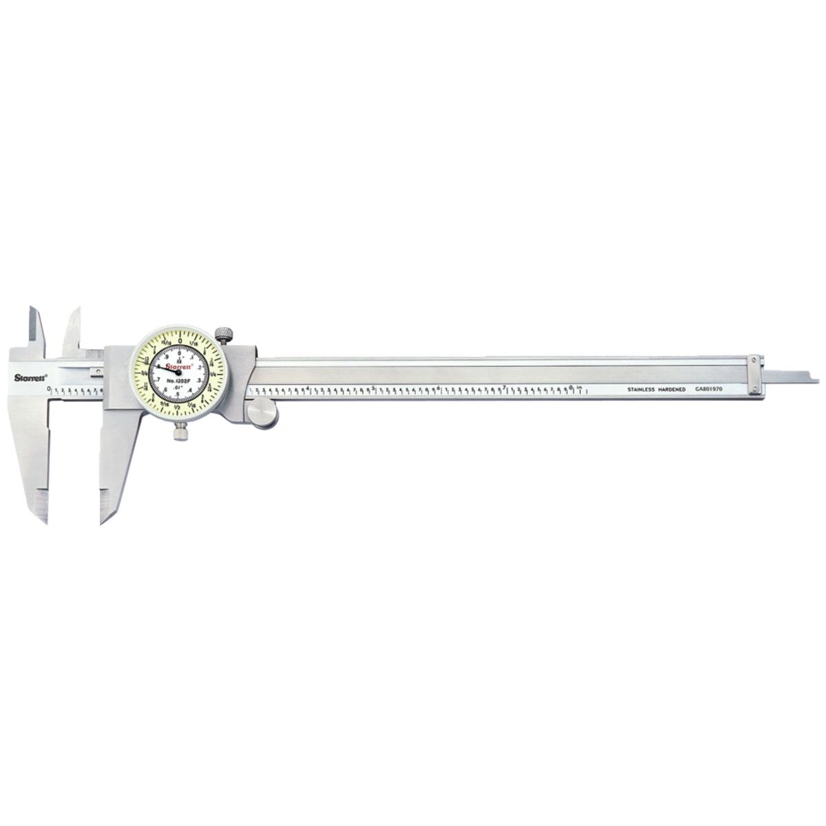 Starrett - Dial Caliper- 0-8 | 1202f-8