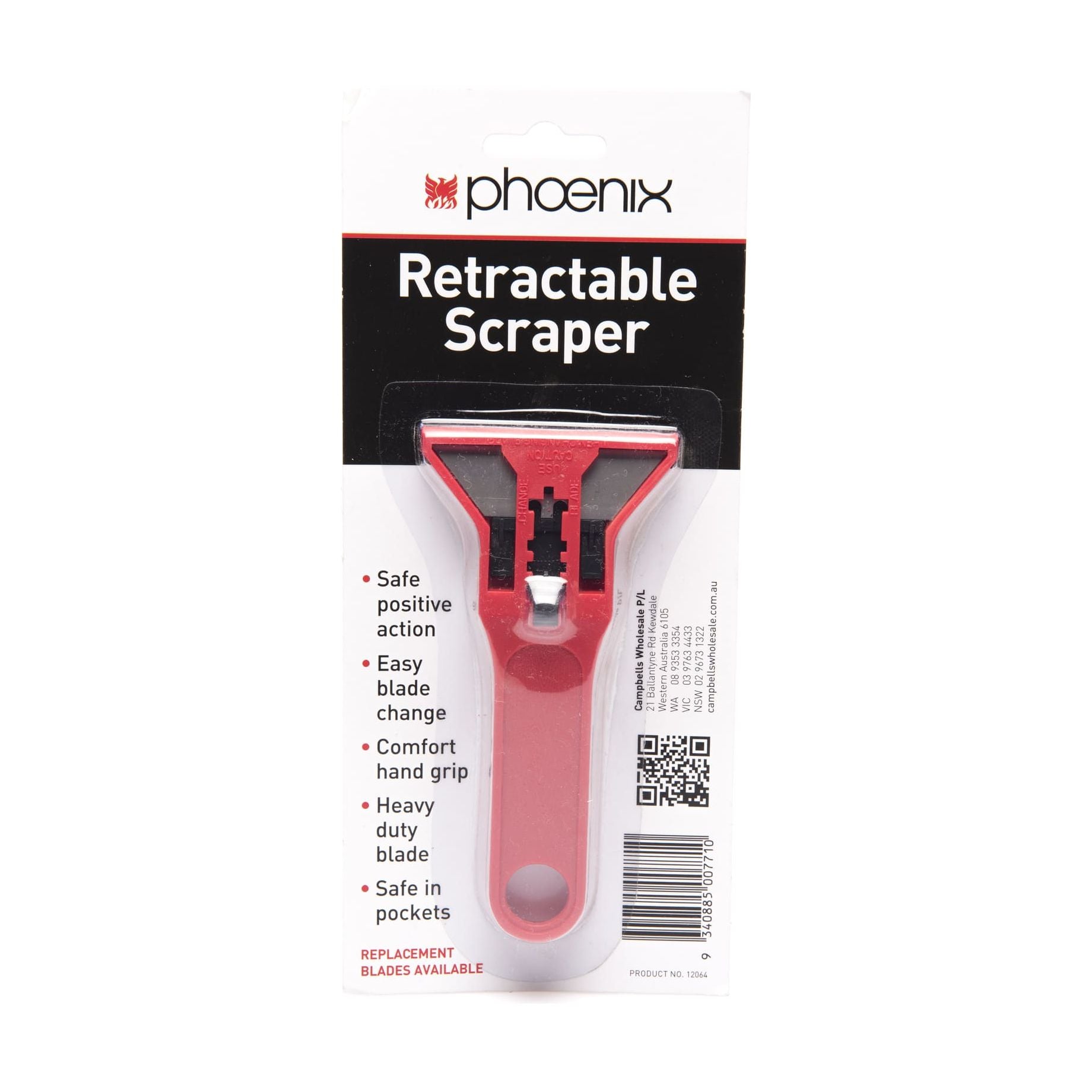 Phoenix - Retractable Scraper | 12064