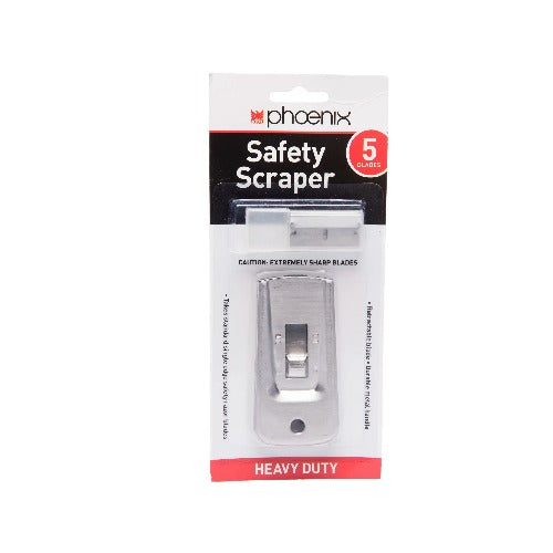 Phoenix - Safety Scraper - With 5 Blades | 12065