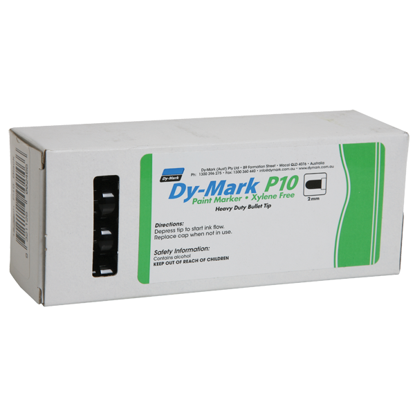 Dy-Mark - P10 Paint Markers Black | 12071001