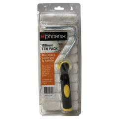 Phoenix - 100mm Mini Microfibre Cover 10 pk With Handle | 12082