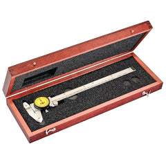 Starrett - Dial Caliper 225mm Yellow Dial in Case | 120mz-225