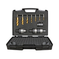 Versadrive Clutched Tapping Set M8-M24 Weldon 19mm (3/4) with 1/2in Impact Adapter