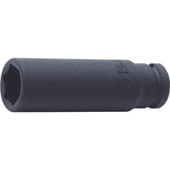 Action 12mm 1/4" Drive 6-point Metric Deep Magnetic Slide Impact Socket
