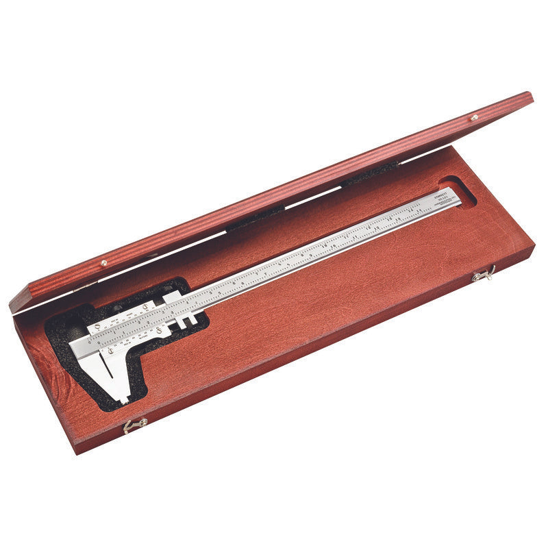 Starrett - Vernier Caliper 12in .001in Grad Wood Case | 123z-12