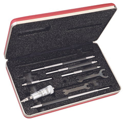 Starrett - Inside Micrometer 50-200mm 0.01mm Grad 6 Rods Case | 124maz