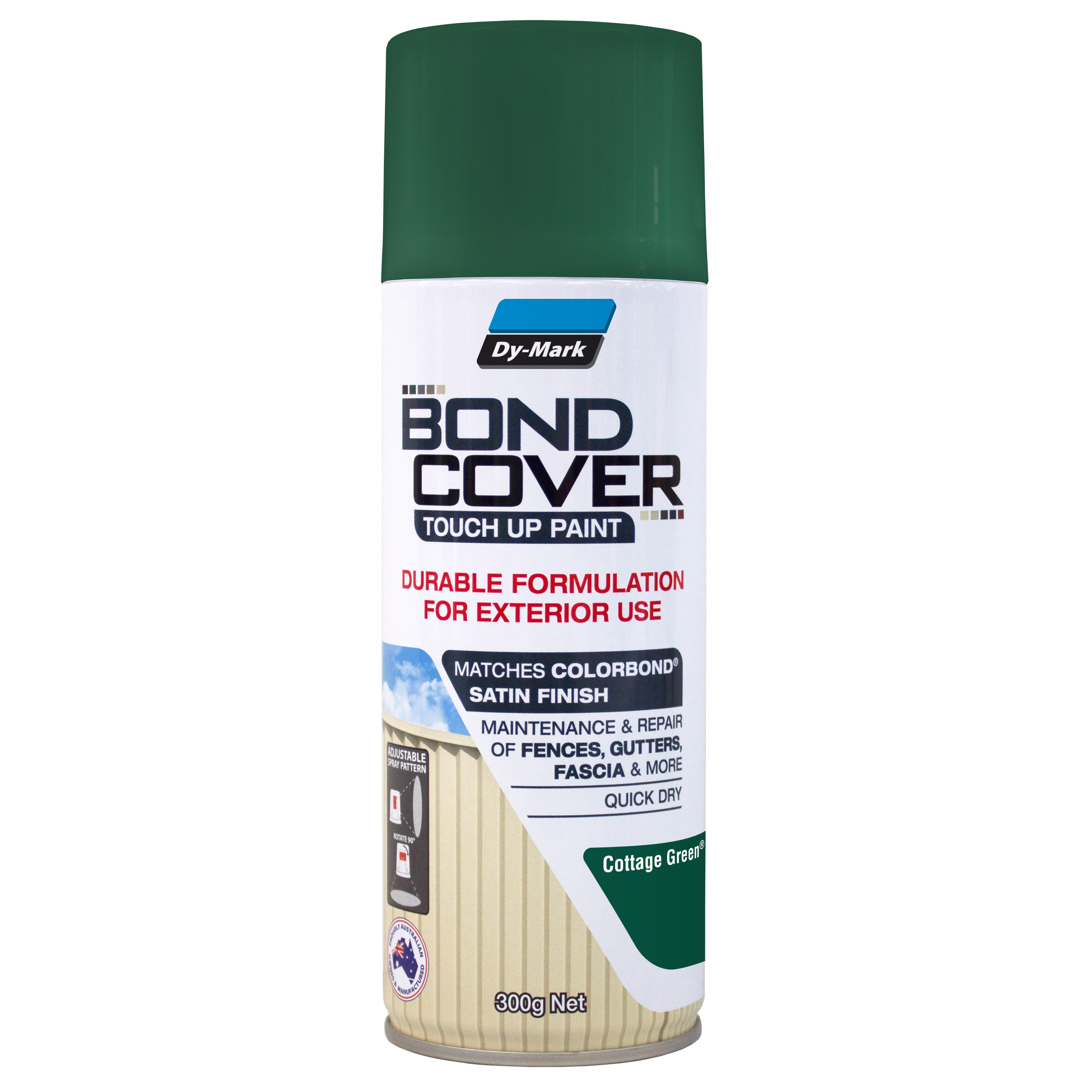 Dy-Mark - Touch-Up Paint Cottage Green 300G Quick Drying Industrial Shed | 12533007
