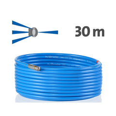 Powerblast - Pipe Cleaning Hose 30m with Forward Jet  Nozzle KNF055 & quick release fitting D12 | 125504-F