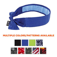 Ergodyne - Chill-Its 6700Ct, Cooling Bandana  Blue | 12567