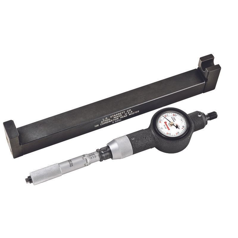 Starrett - Combination Head With  Inside Mic and Setting Master ( Inch Reading) | 128