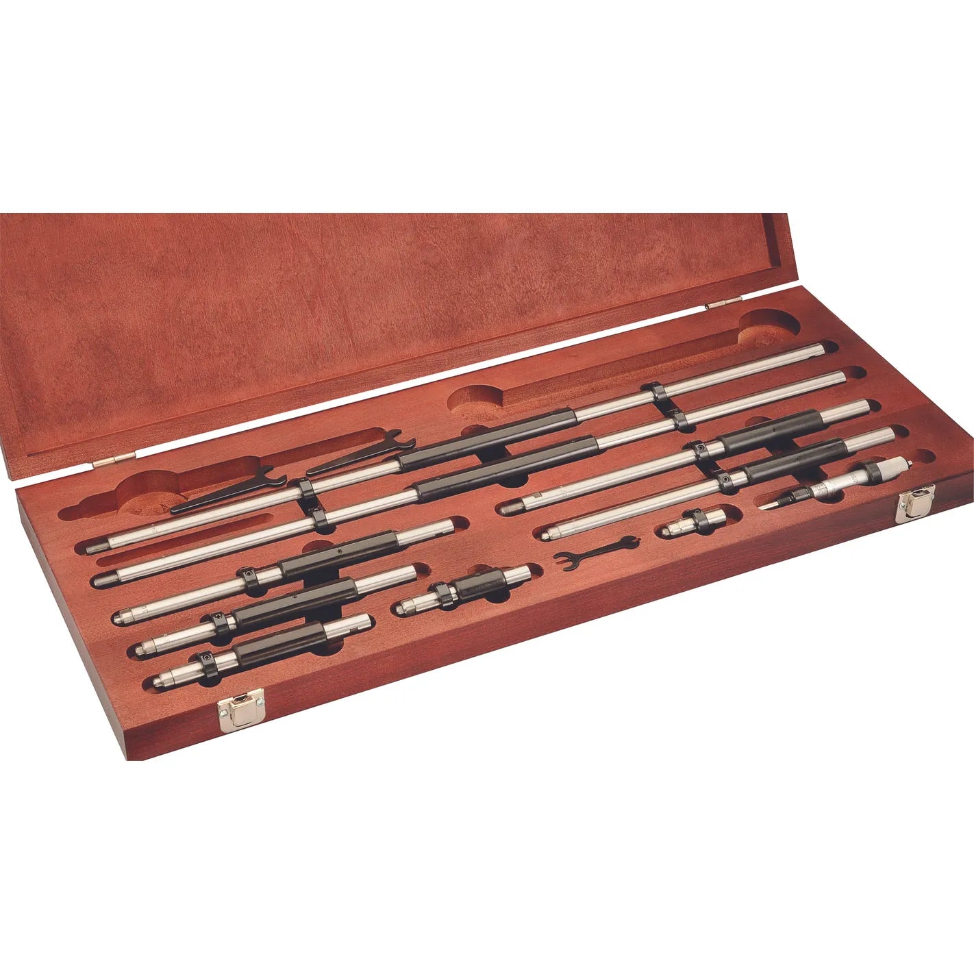 Starrett - Inside Micrometer Set 6-78in Range  .001in Grad | 128az