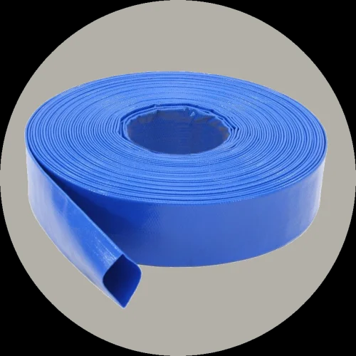 IFS - 2'' (50mm) Blue Lay Flat Hose - 100m Coil | 13-BLF32-100
