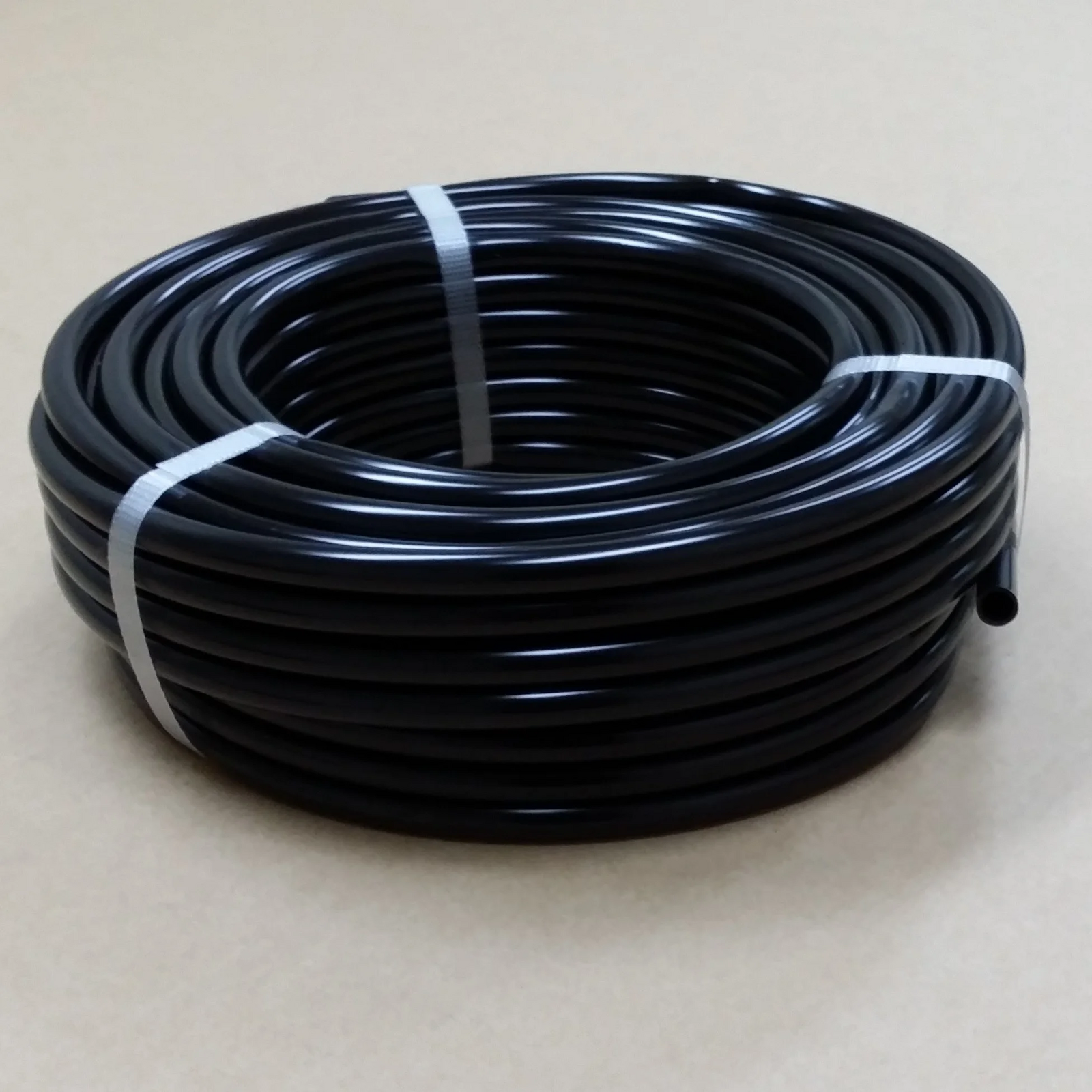 IFS - 1/4 (6x9mm) Black Vinyl Tube - 30m Coil | 13-BVT04-030