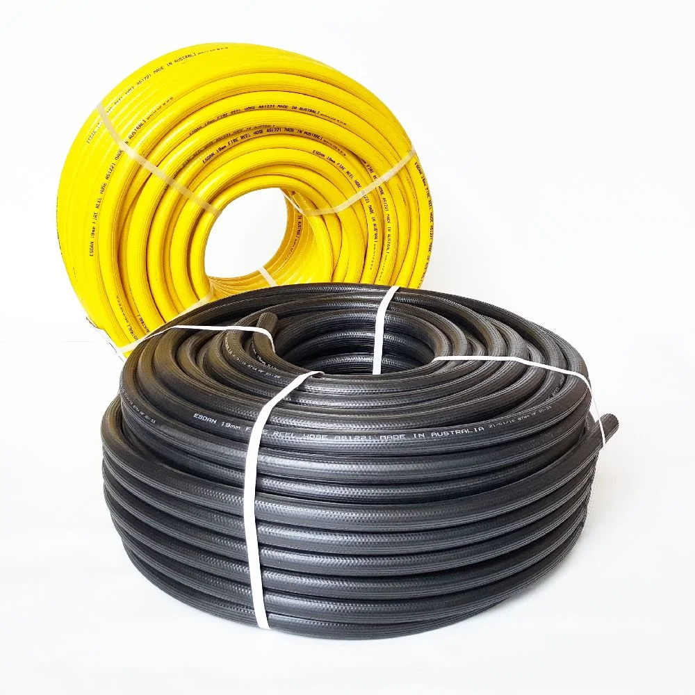 IFS - 3/4 (20mm) Black Fire Reel Hose. 100m Coil. | 13-FR12-100