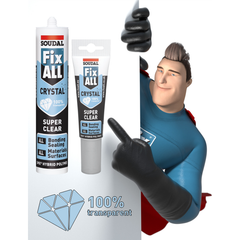Soudal - Fix All Crystal 290ml | 118779