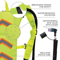 Ergodyne - Chill-Its 5155Hv Hydration, Pack Lime | 13156-LL