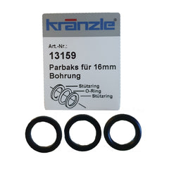 Powerblast - Parbacks 16mm (2x Flat, 1x O-ring) | 13159