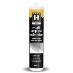 Soudal - H Brand Multi Purpose Adhesive Beige 350gr  | 134023