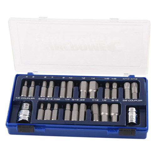 Kincrome Hex & Spline Drive Set 23 Piece 1/2" Drive | 13784