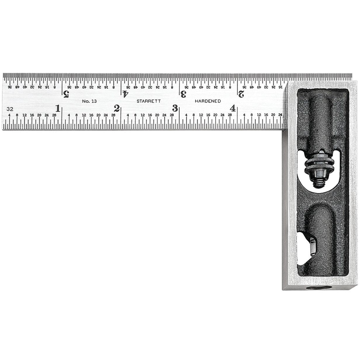 Starrett - Double Square 6in W/ Graduated Blade | 13c