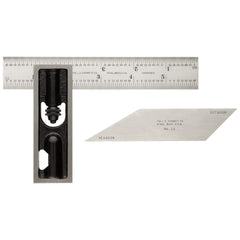 Starrett - Double Square 6in W/ Graduated and Bevel Blades | 13e