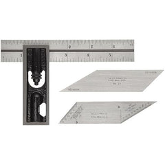 Starrett - Double Square 6in Complete W/ 13d | 13f