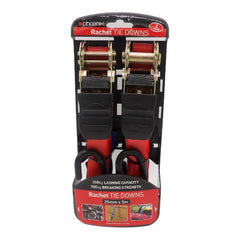 Phoenix - Ratchet 25mm X 5mtr Lashing 350kg 2pk | 14002