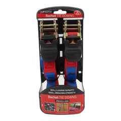 Phoenix - Ratchet 25mm X 4mtr Lashing 650kg 2pk | 14020