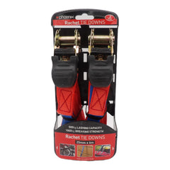 Phoenix - Ratchet 25mm X 6mtr Lashing 650kg 2pk | 14021