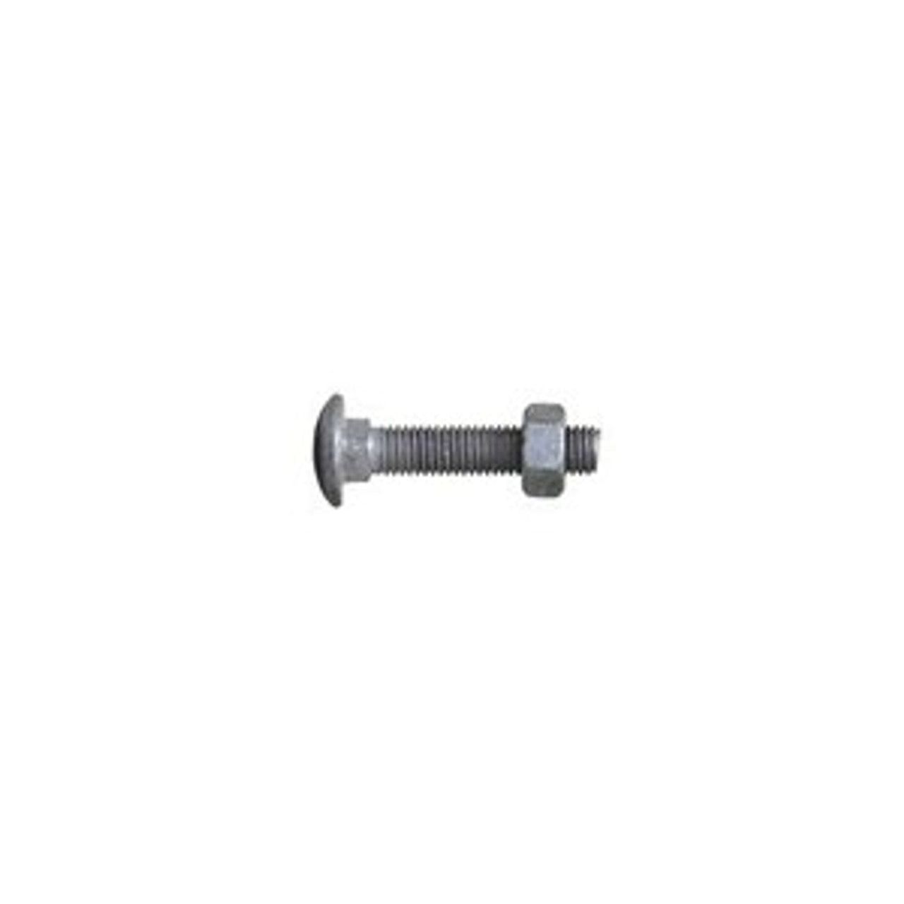 Bremick - Cup Head ISO Bolt & Nut Galvanised M12 x 240mm (Box of 50)
