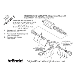 Powerblast - Repair Kit Unloader | 141291