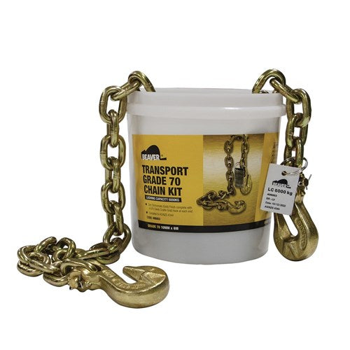 Beaver - Load Chain 8mm Grade 70 Gold FW Grabs 9M LC 3800kg | 145128