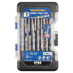 P&N - Drill Jobber Set M2 Hss Bright 25+1Pc W/Csink P&N | 149060004