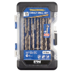 P&N - Drill Jobber Set M35 Hss-Co 25+1Pc W/Csink P&N | 149060006