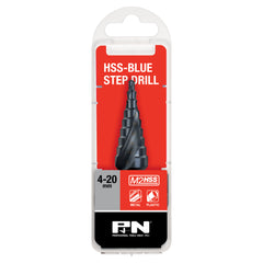 P&N - 4-12mm Drill Step HSS Blu Spiral Flute Hangpack 9-Step | 149060007
