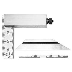 Starrett - Double Steel Square 50mm W/ Graduated Narrow & Bevel Blades | 14md