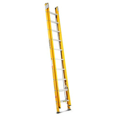 Gorilla - Extension Ladder With Pole-Mount 3.1-5.3m (10-17ft) Fibreglass 130kg Industrial | FELP12/21-I