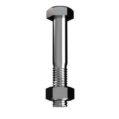 Bremick - Grade 4.6 ISO Bolt & Nut Galvanised M16 x 190mm (Box of 30)