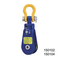 Austlift - Snatch Block with Shackle Head Yoke 2T/3inch Sheave | 150102