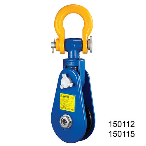 Austlift - Snatch Block with Shackle Head Yoke 15T/10inch Sheave | 150115