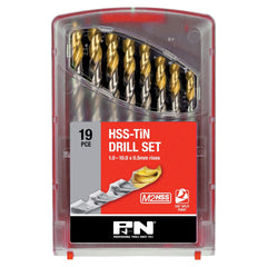 P&N - Drill Jobber Hss-Tin Set 1-10mm P&N | 150B0WS2M