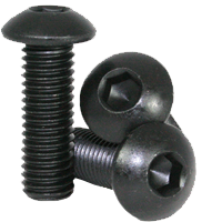 BBI - 1/4"-20x3/4" (Ft) Bsw - Imperial Button Socket Cap Screw Thermal Black Oxide - Bsw | 817099