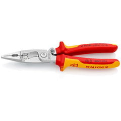 Knipex - Tethered Electrical Pliers 1000V 200mm | 1396200TBK