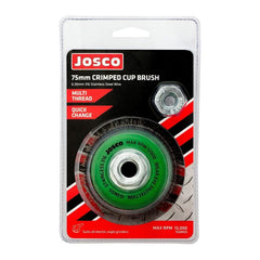Josco - Brush Cup CR 75 x MT 0.30 Stainless 316 | 153MSS