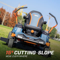 Senix - X6 60V 107cm (42") Zero Turn Ride On Mower | ZTRX6-M-EU