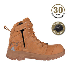 Mack - Boot Octane 2.0 Zip Safety Honey Size 10.5 AU/UK | MKOCTAN2ZHHF105