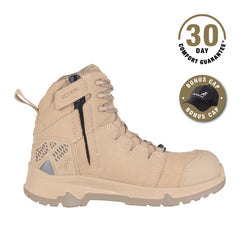 Mack - Boot Octane 2.0 Zip Safety Sand Size 8 AU/UK | MKOCTAN2ZSNF080